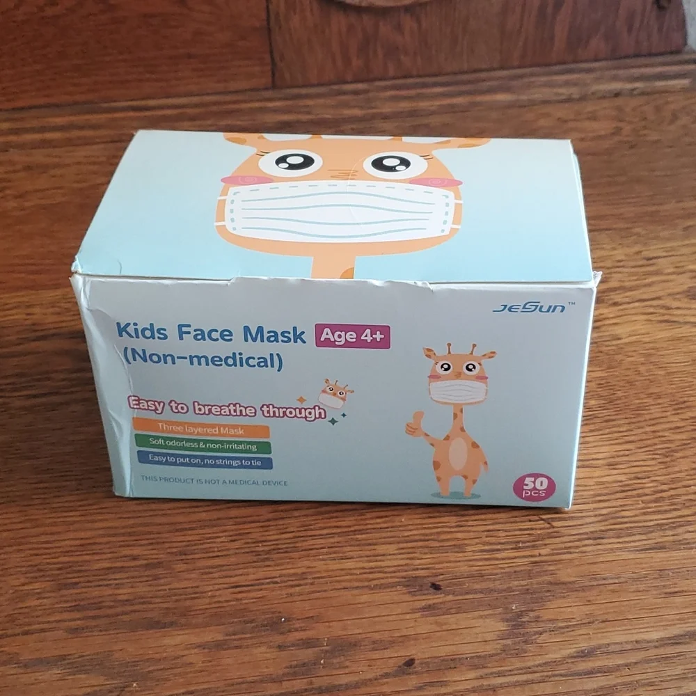 Jesun Children's 4+ Non-Medical Face Masks